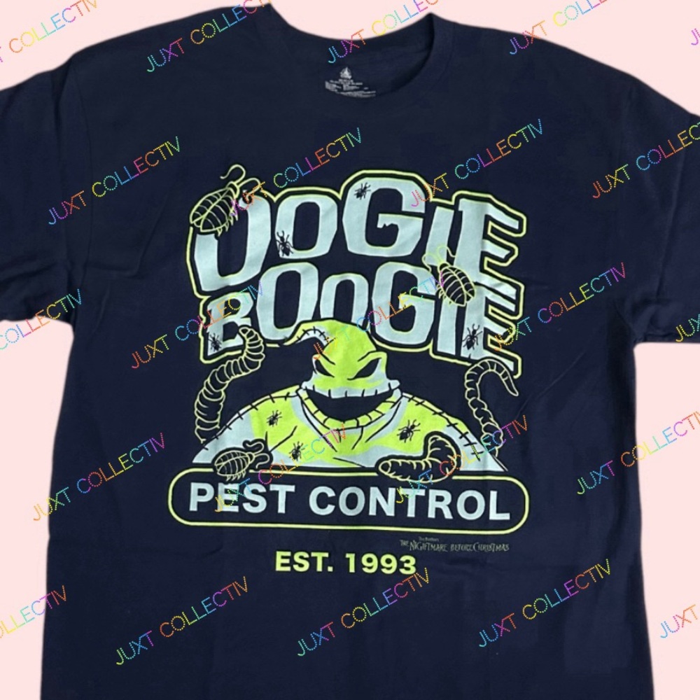 NWT Oogie Boogie Pest Control Graphic T-Shirt